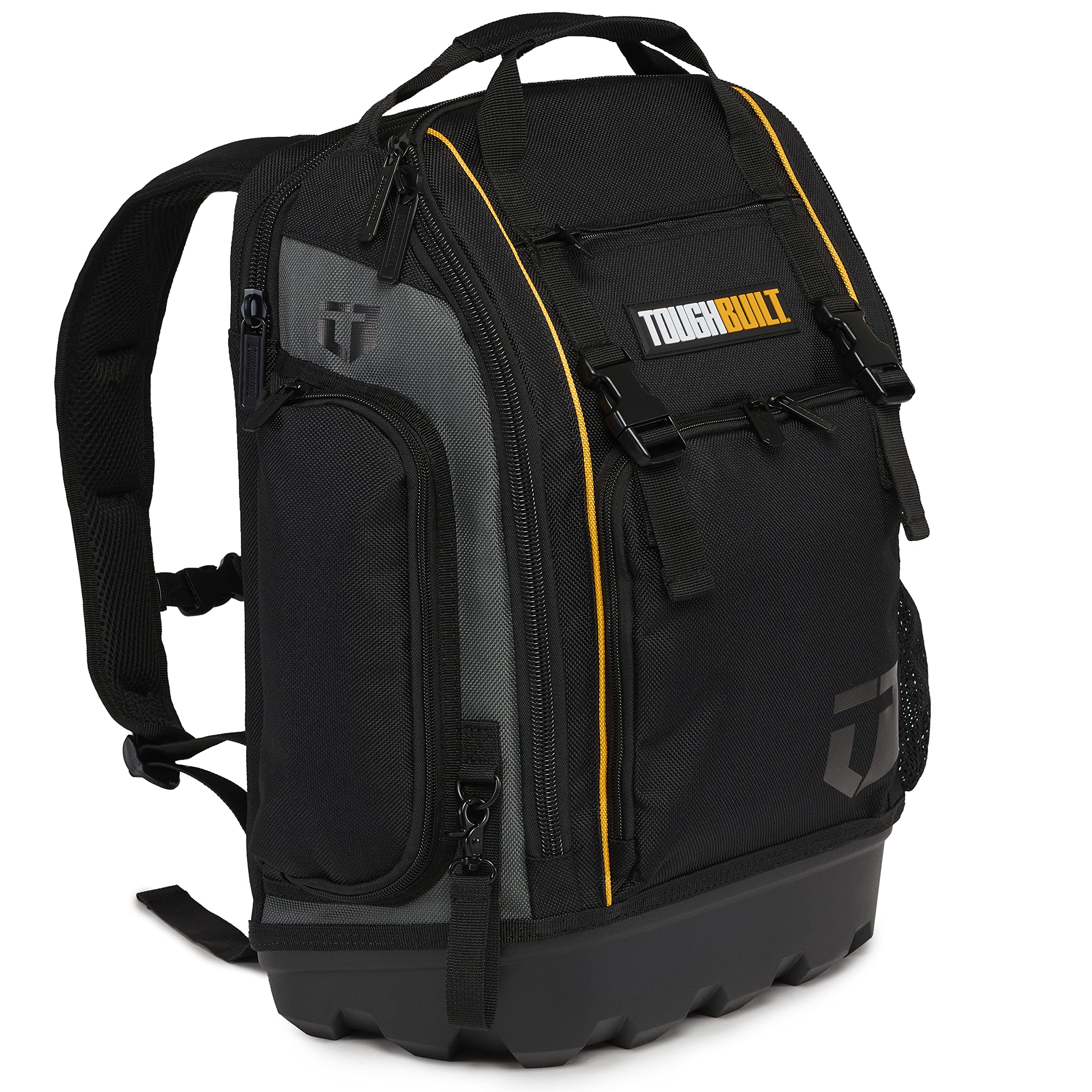 ToughBuilt - ツールバッグとバックパック 13インチ17インチのノートパソコンに対応 大型フロントフラップであらゆるツールに簡単にアクセス可能 頑丈なオフロードベース(TB-66C)