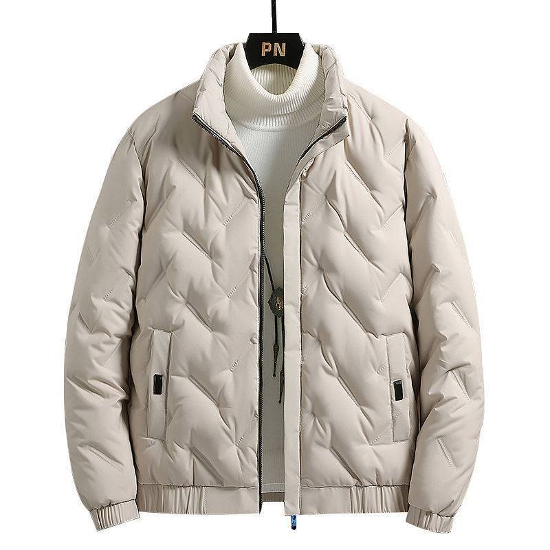 Hot!!!新作 トレンド 防寒着 ダウンジャケット メンズ 軽い 暖かい 無地 白ダウン ダウンコート 軽量 冬 冬服 ライトダウン アウター お洒落 カジュアル