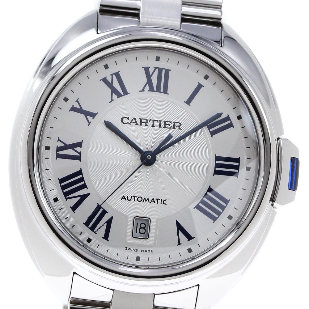 カルティエ CARTIER WSCL007 クレドゥカルティエ デイト 自動巻き メンズ 良品 _820841【中古】