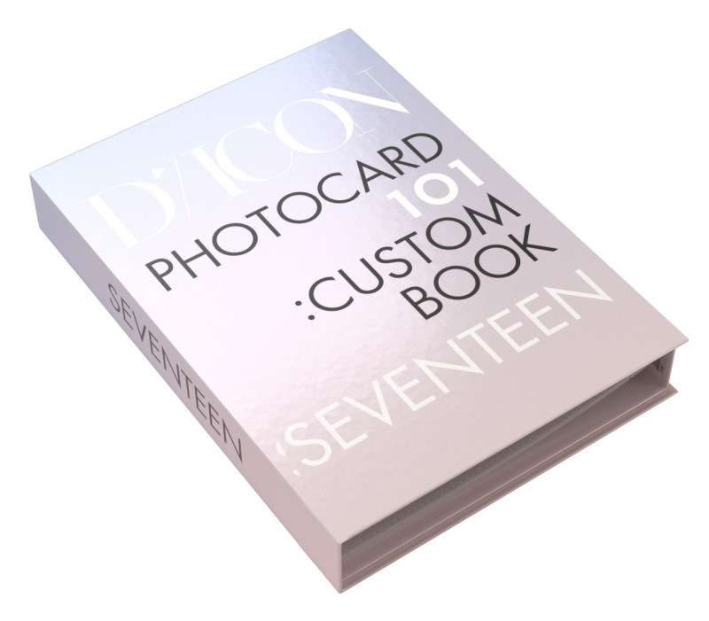 [未開封新品]セブンティーンディアイコンフォトカード/DICON SEVENTEEN PHOTOCARD 101 CUSTOM BOOK