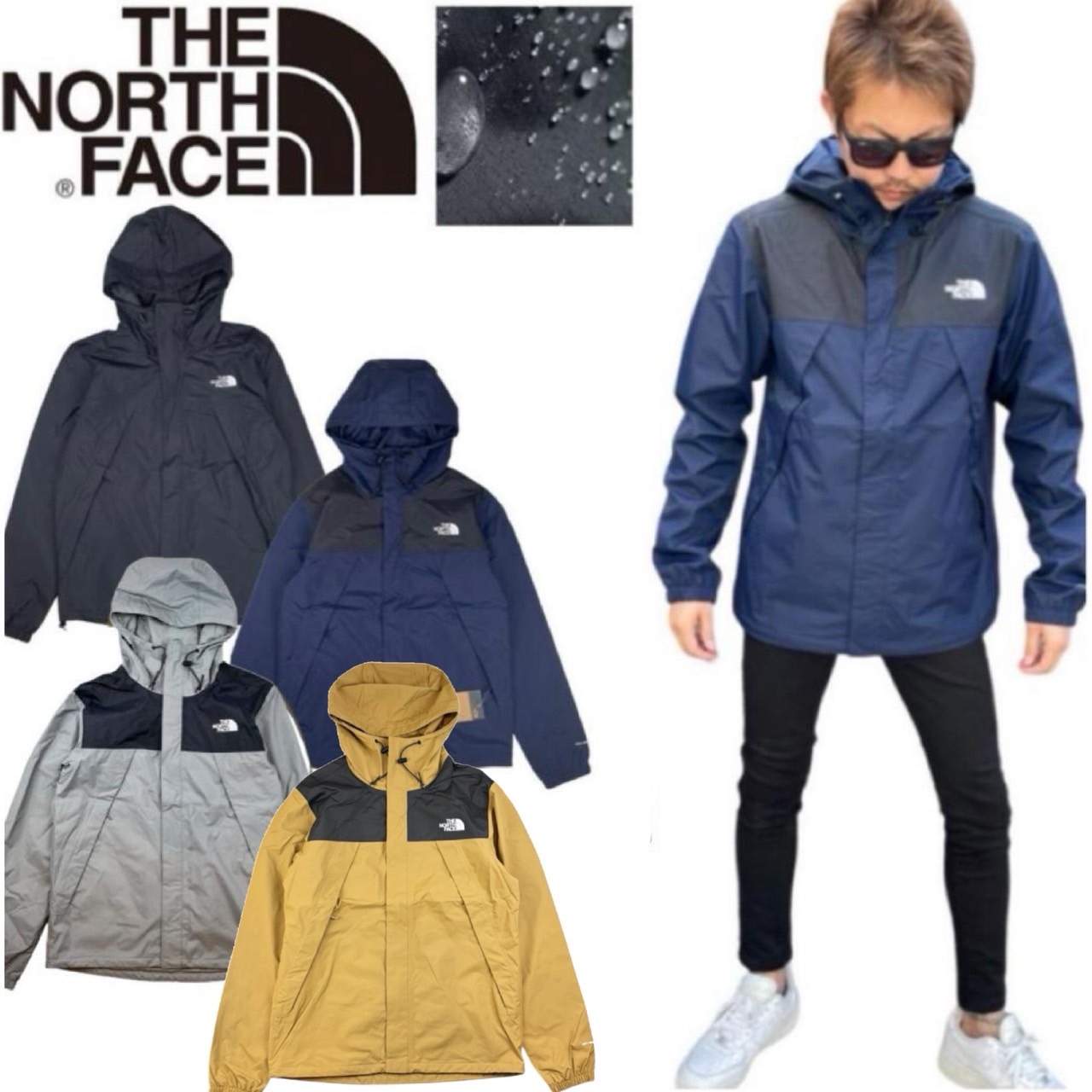 ザ ノースフェイス The North Face アウター ジャケット マウンテンパーカー NF0A7QEY アントラ 撥水加工 THE NORTH FACE ANTORA JACKET 14,145円
