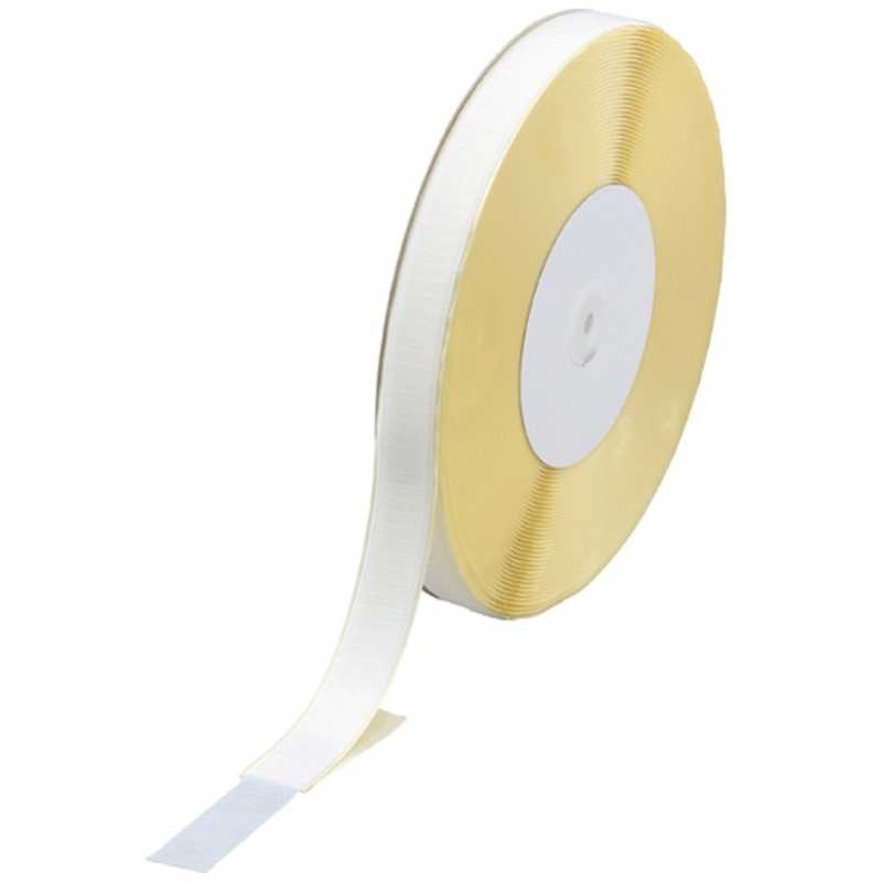 トラスコ中山　TRUSCO マジックテープ 糊付A側 20mm×25m 白　TMAN-2025-W 6,358円