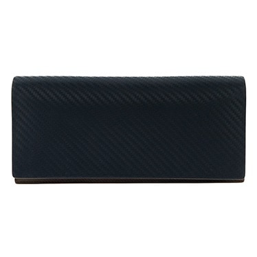 L2A210N CHASSIS シャーシファスナー小銭長財布カーボン加工マットプリンティッド