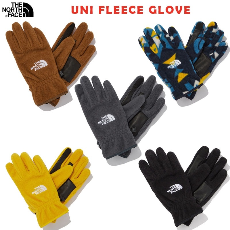 韓国正規品保証 関税負担なし NJ3GP55A UNI FLEECE GLOVESデイリー 基本 着装 男子 女子 人気 韓国 ファッション 男女共用 アウトドア