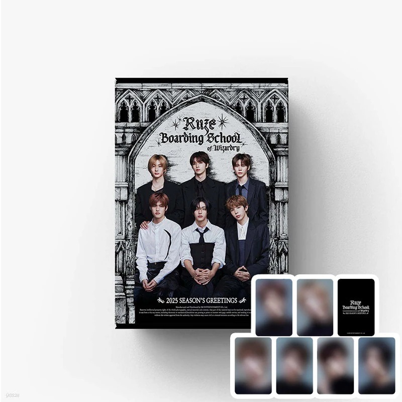 [MEGA] [公式特典付き] RIIZE - 2025 SEASONS GREETINGS シーグリ / カレンダー / シーズングリーティング/特典トレカ1セット
