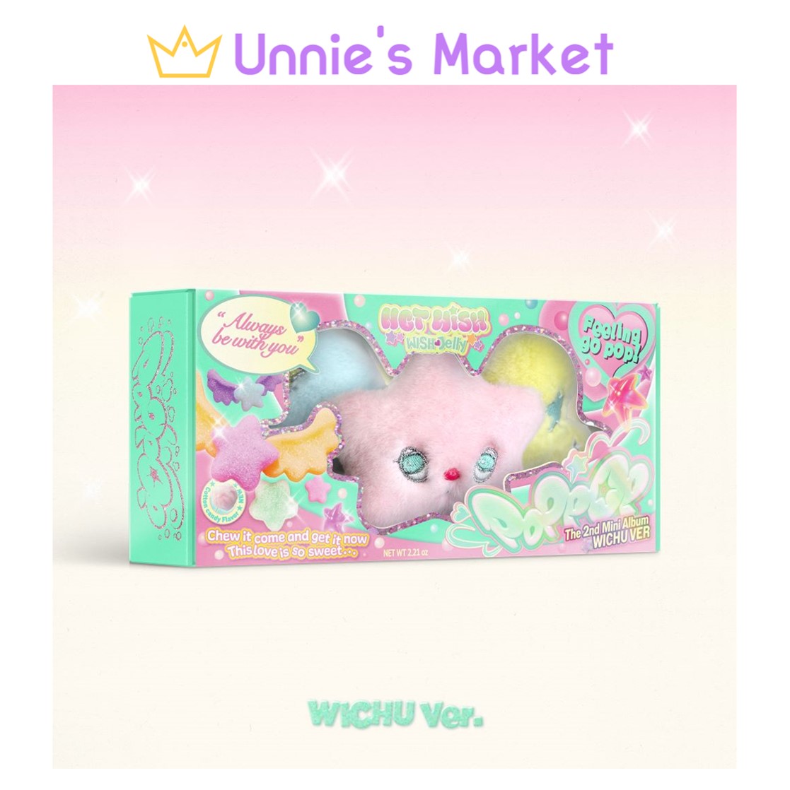 NCT WISH [poppop] WICHU Ver. Album (Smart Album)