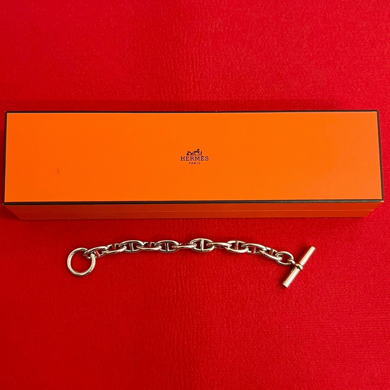 シェーヌダンクル GM 11コマブレスレット シルバー925 シルバー 80784