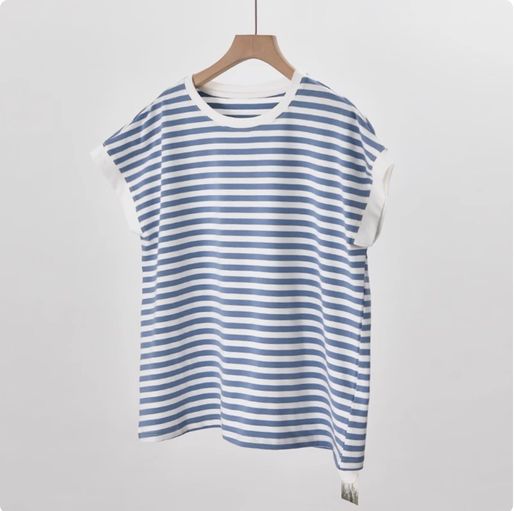 レディース トップス カットソー デート Tシャツ ミディアム丈 袖あり 半袖 ラウンドネック クルーネック 襟なし 切り替えデザイン 伸縮性 かわいい 大人可愛い きれいめ シンプル カジュアル