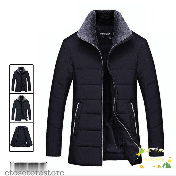 中綿ジャケット メンズ ダウンジャケット 裏ボア キルティングジャケット コート 冬物 保温 通勤 アウター オシャレ 2025メンズファッション