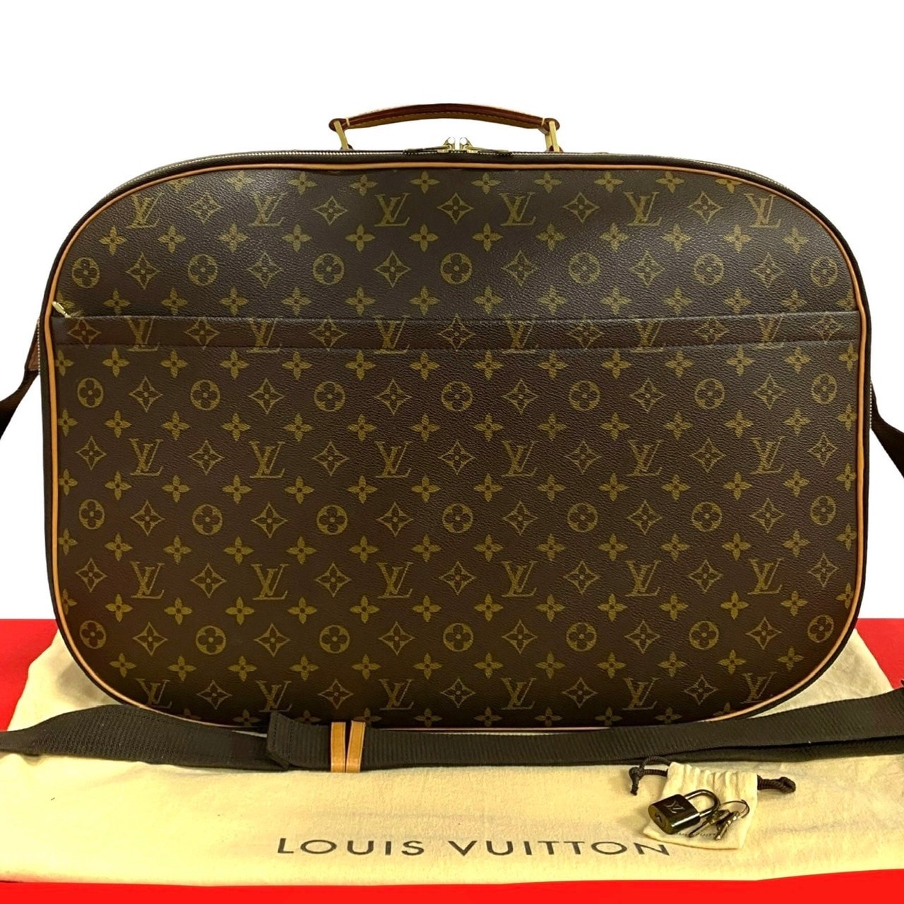 ヴィンテージ パックオールGM モノグラムショルダーバッグ レザー PVC ブラウン 42894 100,540円