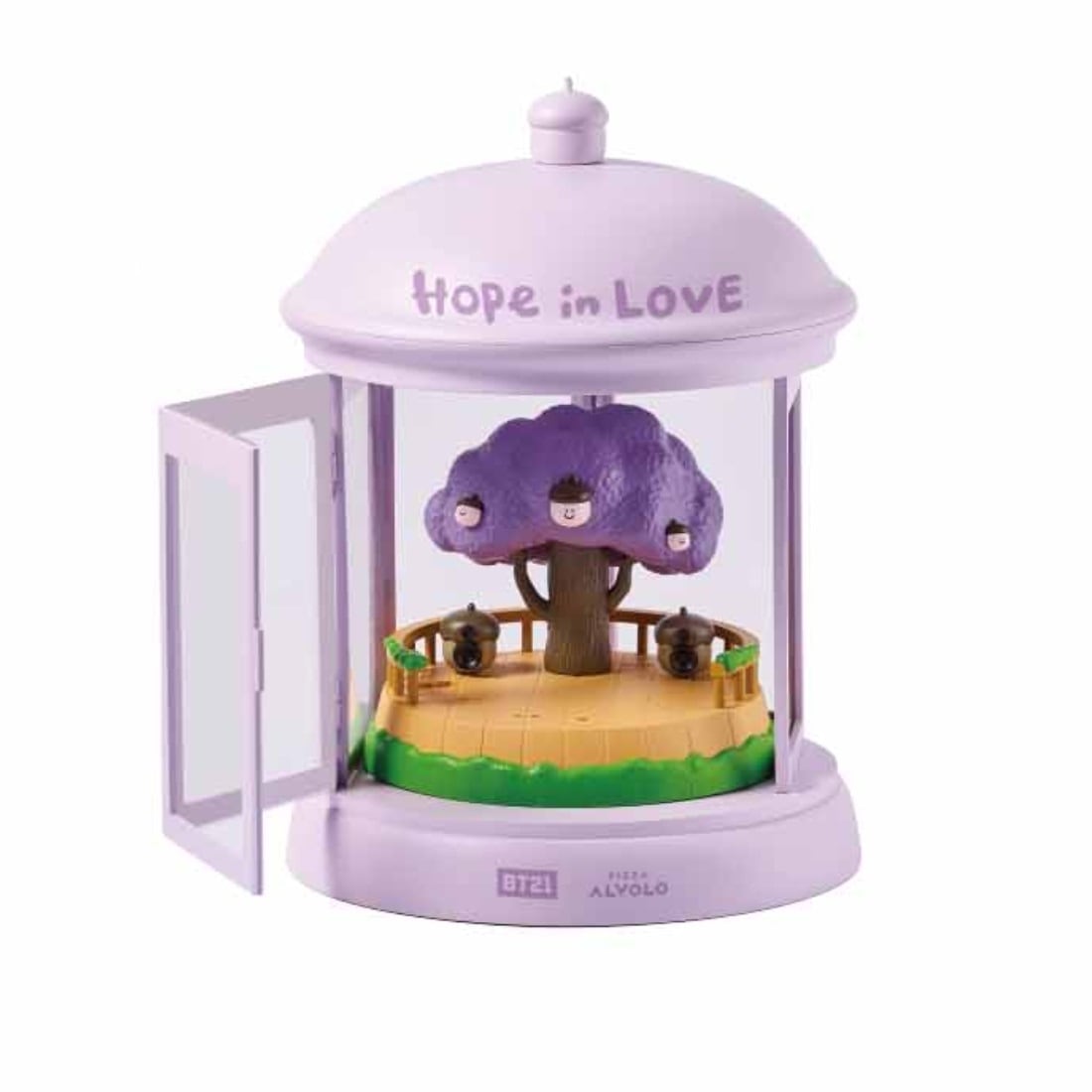 [公式] BTS BT21 INSIDE MANG HOPE IN LOVE x PIZZA ALVOLO Promotional MOOD LIGHT