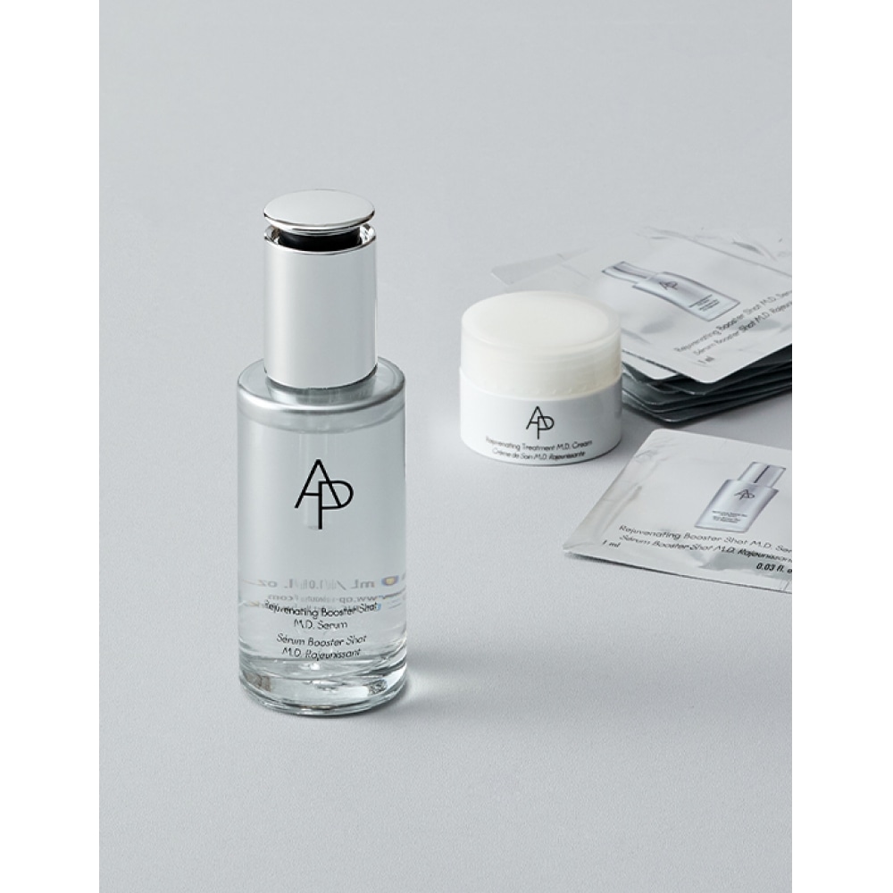 AP Beauty (カリーのみ) リジュビネイティングブースターショット MD セラム 30ml + MD セラム 5ml*2 + MD クリーム 10ml