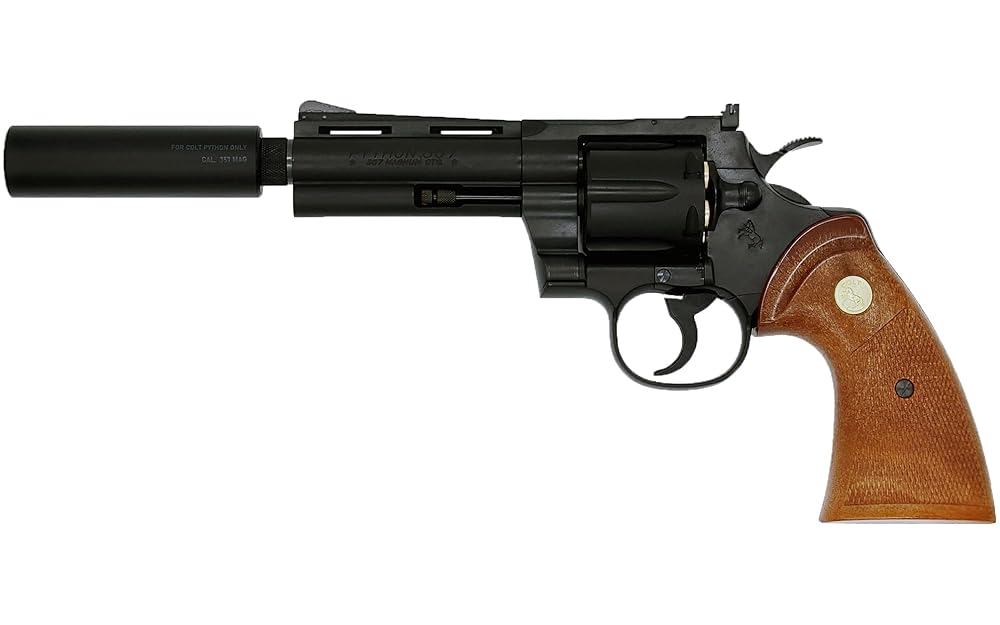 タナカ (Tanaka) シティハンター 公式コラボ コルトパイソン .357マグナム 4インチ R-model ヘビーウエイト 冴羽 獠モデル DX モデルガン完成品