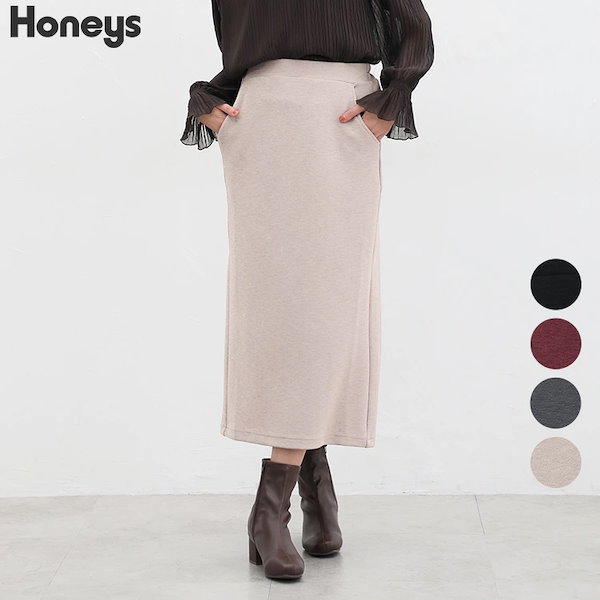 Honeys CINEMACLUB タイトスカート コーデュロイスカート M - スカート