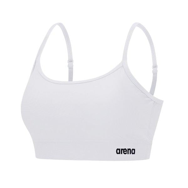 女性ビーチニューウェーブブラトップ水着(A6BL1PN04)WHT