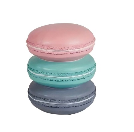 創意マカロン诗编耐久の樹脂室内/屋外の使用電気必要もない家庭に似合うパーティーや活動饰诗编面白いデザイン耐久の椅子