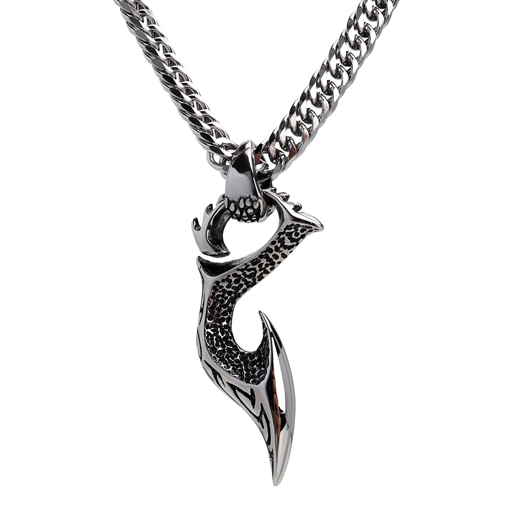 フィッシュフック＆ダブル喜平ネックレス [nc021-n657-n348-6mm] 5,247円