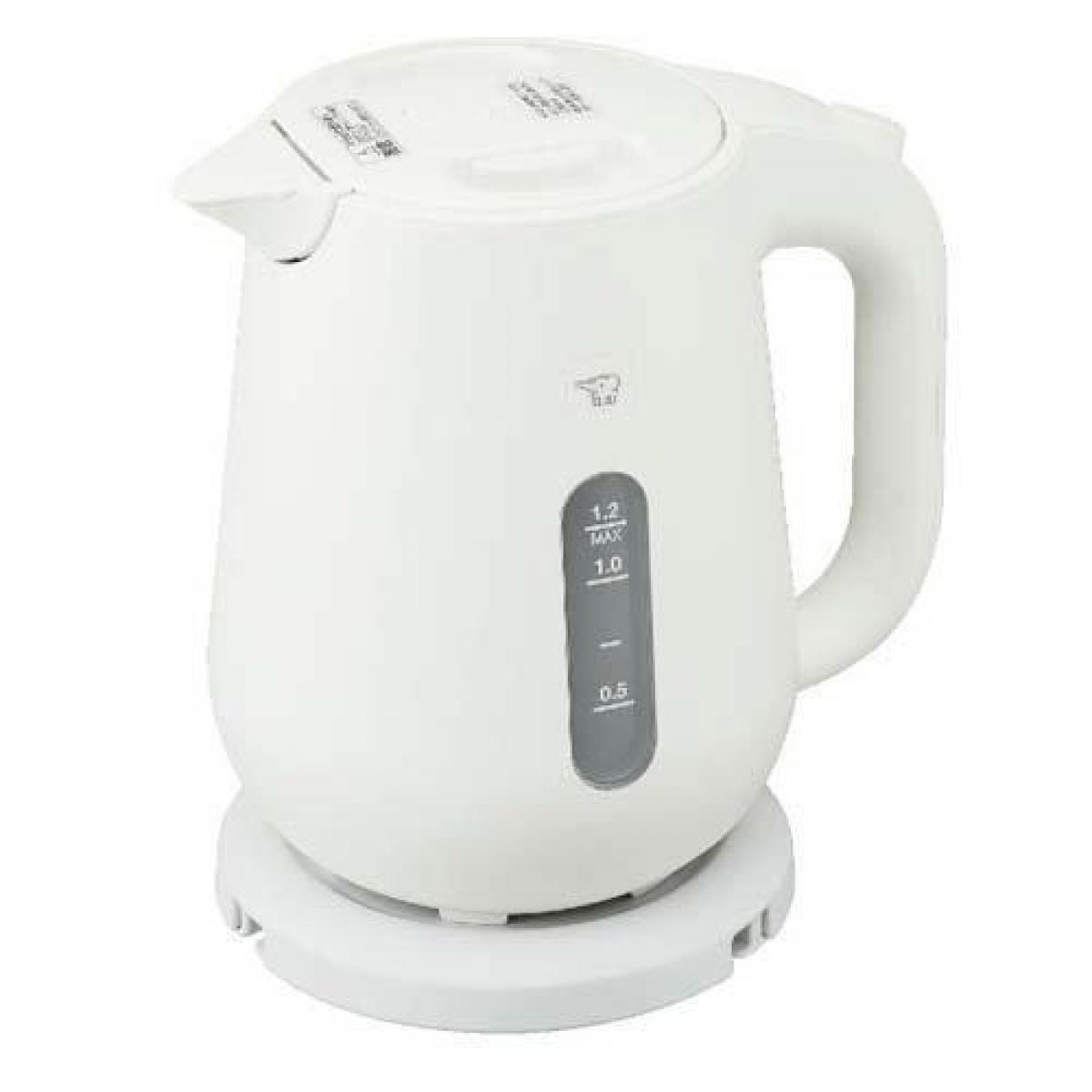 象印 電気ケトル 1.2L ホワイト CK-VA12-WA ケトル ポット 新生活 シンプル 大容量