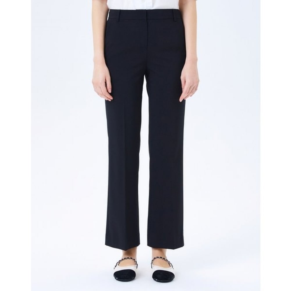 [24SS] ブラックロングブーツカットスラックス HSPA4B791BK