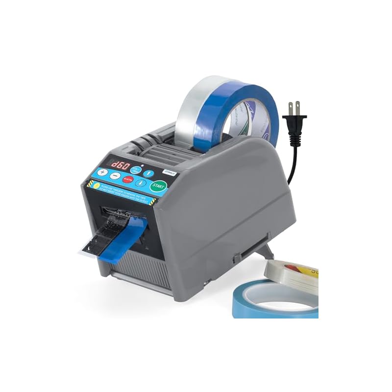 【国内即発】Frifreego 電動テープカッター 自動テープカッター 最大切断長さ999mm 長さ設定可能 適用テープ幅6-60mm 自動/手動モード 物流 保管 梱包用品 工場 業務用