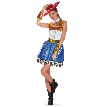 コスプレ 仮装 ジェシー 大人用 L(12-14) 【 コスプレ 衣装 ハロウィン 仮装 コスチューム ディズニー グッズ トイストーリー 公式 正規ライセンス品 レディース 余興 女性用 トイ・スト