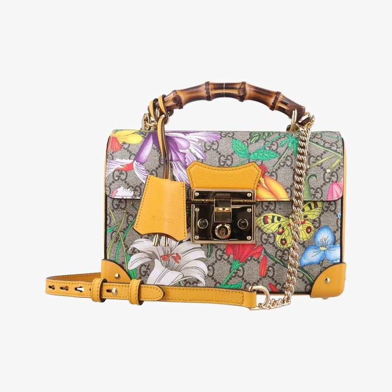 GGアップル パドロック バンブーマルチカラーPVCコーティングキャンバス603221E032441058中古