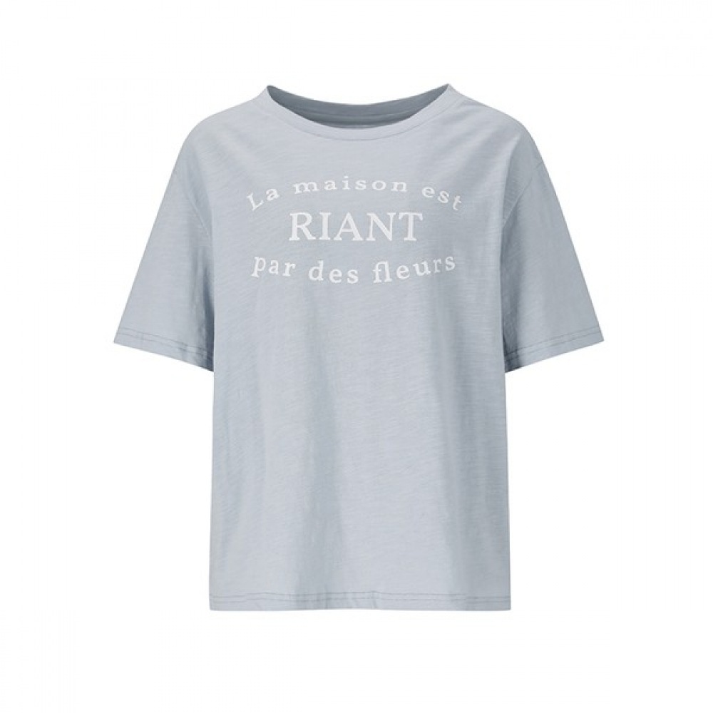 (ニューヨーク訪問) レタリングTシャツ (VZ6ST92)