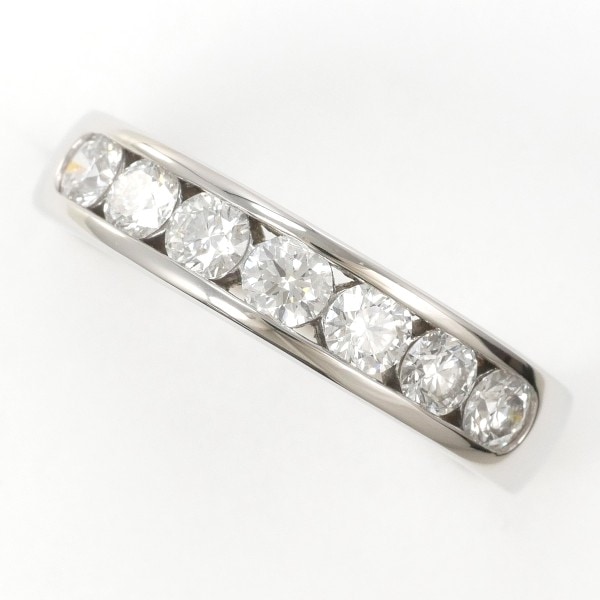 PT900 プラチナ リング 指輪 11号 ダイヤ 0.714 カード鑑別書 ジュエリー 中古