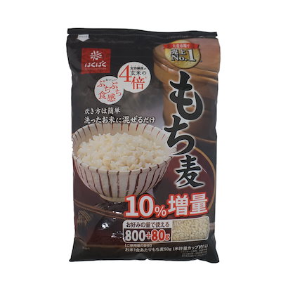 はくばく もち麦 (800g + 80g) x 3袋 x2setのサムネイル