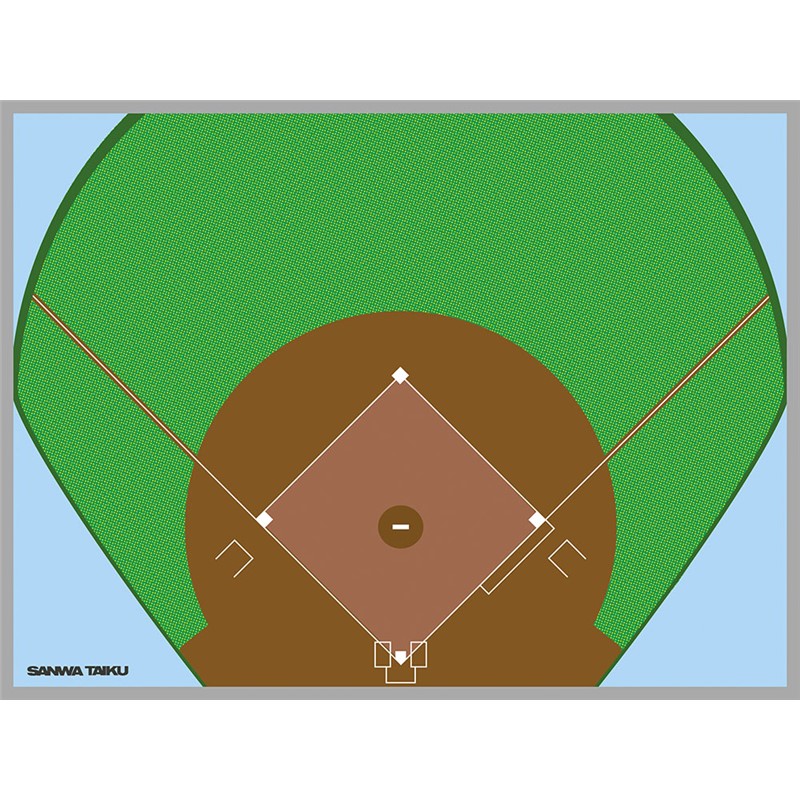 (代引き・個人宅・北海道・沖縄への配送不可)三和体育 カラフルサクセンバンスタンドベースボベッ 学校機器 器具 (s0987) 15,444円