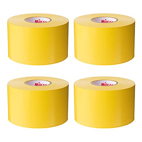 ミカサ(MIKASA) ラインテープ 50mm*25m*4巻 伸縮/非伸縮 体育館