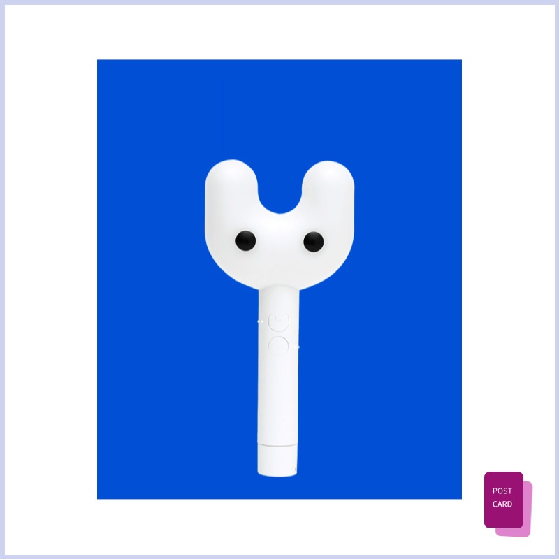 [SALE] NewJeans OFFICIAL LIGHT STICK. 公式 正品. Binky Bong. 非公式葉書3枚贈呈