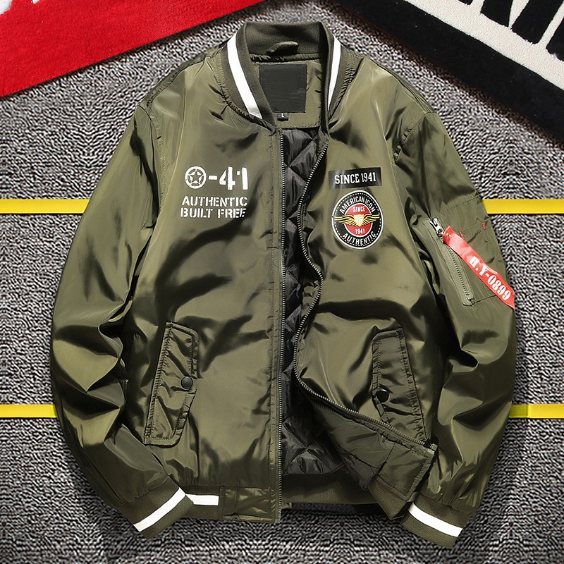 スタジャン メンズ レディース 中綿 秋 冬 暖かい アウター 中綿 羽織 英字 おしゃれ カジュアル