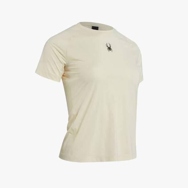 女性トレーニングライト半袖TシャツSPIMCNRS251WLYL 710353