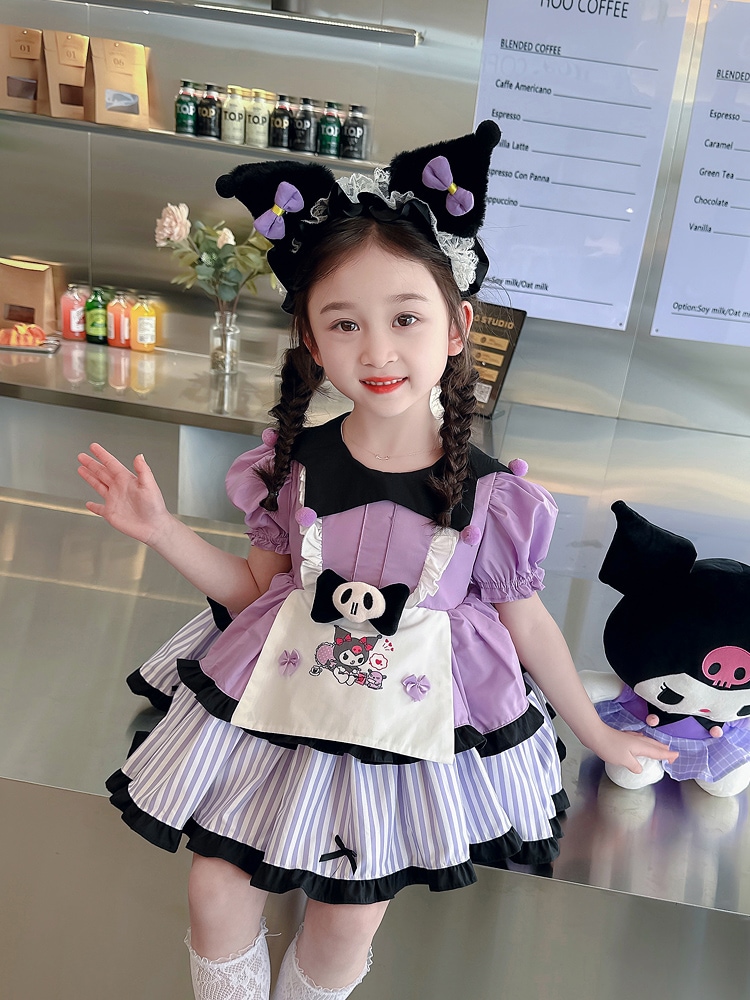 【激安本日限定】ディズニー クロミ プリンセス ドレス 夏 半袖 かわいい コスドレス ワンピース ベビー 女の子 おしゃれ 誕生ドレス