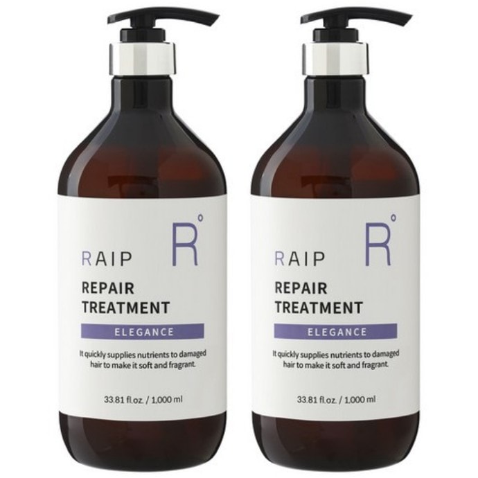 極損傷リペアタンパク質トリートメント エレガンス 1000ml x 2個 (鎮静/弾力/保湿/栄養供給/活力/しわ防止)