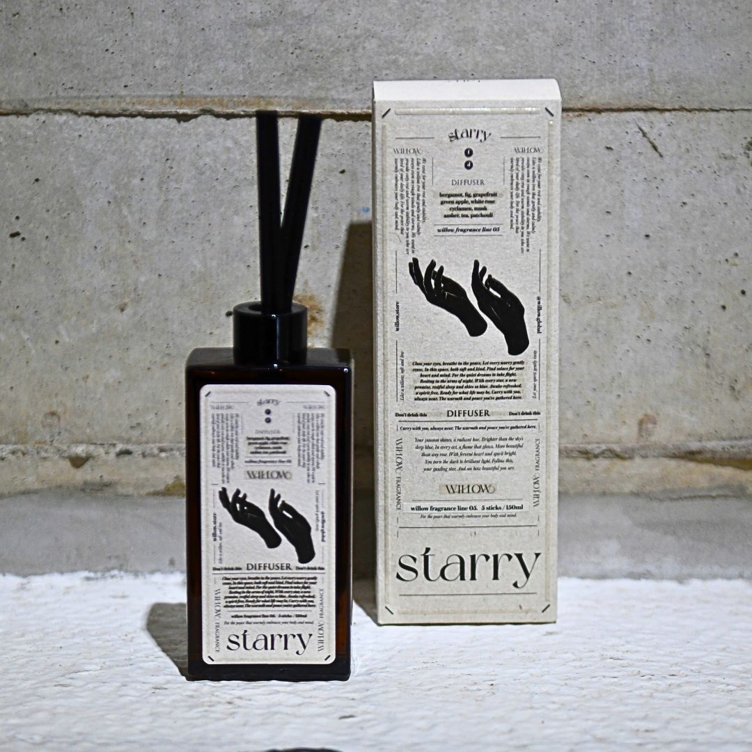 香りディフューザー 150ml stick付き 不安・イライラを和らげたいときに(starry)