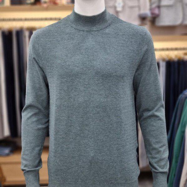 秋冬新作 テクスチャー ハーフ タートルネックPPKR3901410_SH