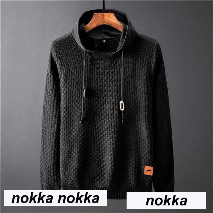 ニットセーター メンズ パーカー セーター トップス おしゃれ ファッション 通勤 秋冬新作 男性