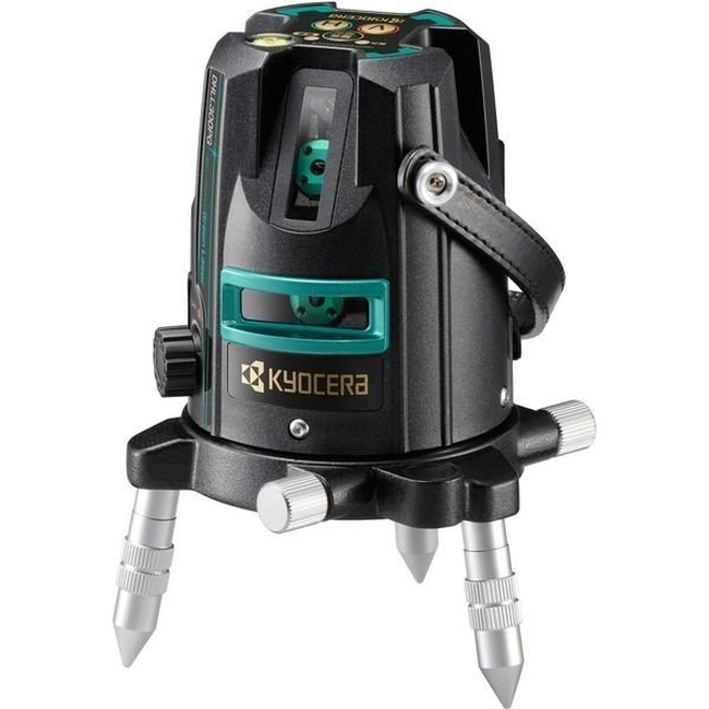 レーザ墨出器 キョウセラ DHLL-300PG グリーンレーザ墨出器 1セット 京セラ グリーンレーザ墨出器