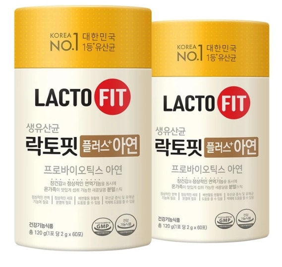 乳酸菌 ラクトフィット プラス 亜鉛 60本 x 2箱 計120本 4,794円