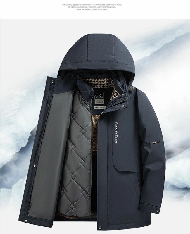 ジャケット メンズ　ジャケット フード付き フード取り外し ショート丈ジャケット 厚手 カジュアルジャケット 秋服 冬物 ブルゾン アウトドアジャケット 防寒 暖かい 冬用 アウター