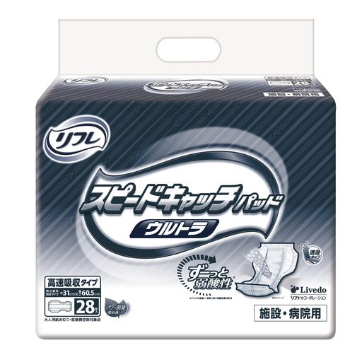 リブドゥコーポレーション(LIVEDO CORPORATION) リフレ スピードキャッチパッド 1500ML 28枚入 18398