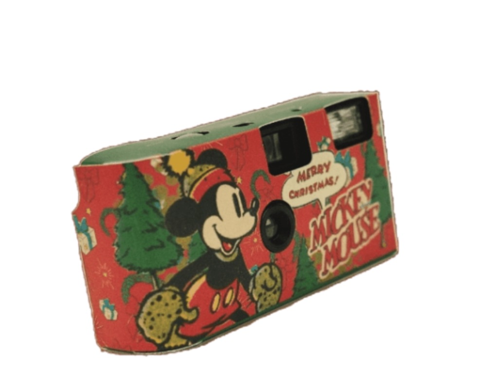 [クリスマスエディション] ディズニー アナログ 使い捨て フィルムカメラ （ミッキー/トイストーリー 4種択1）/クリスマスプレゼント 5,526円