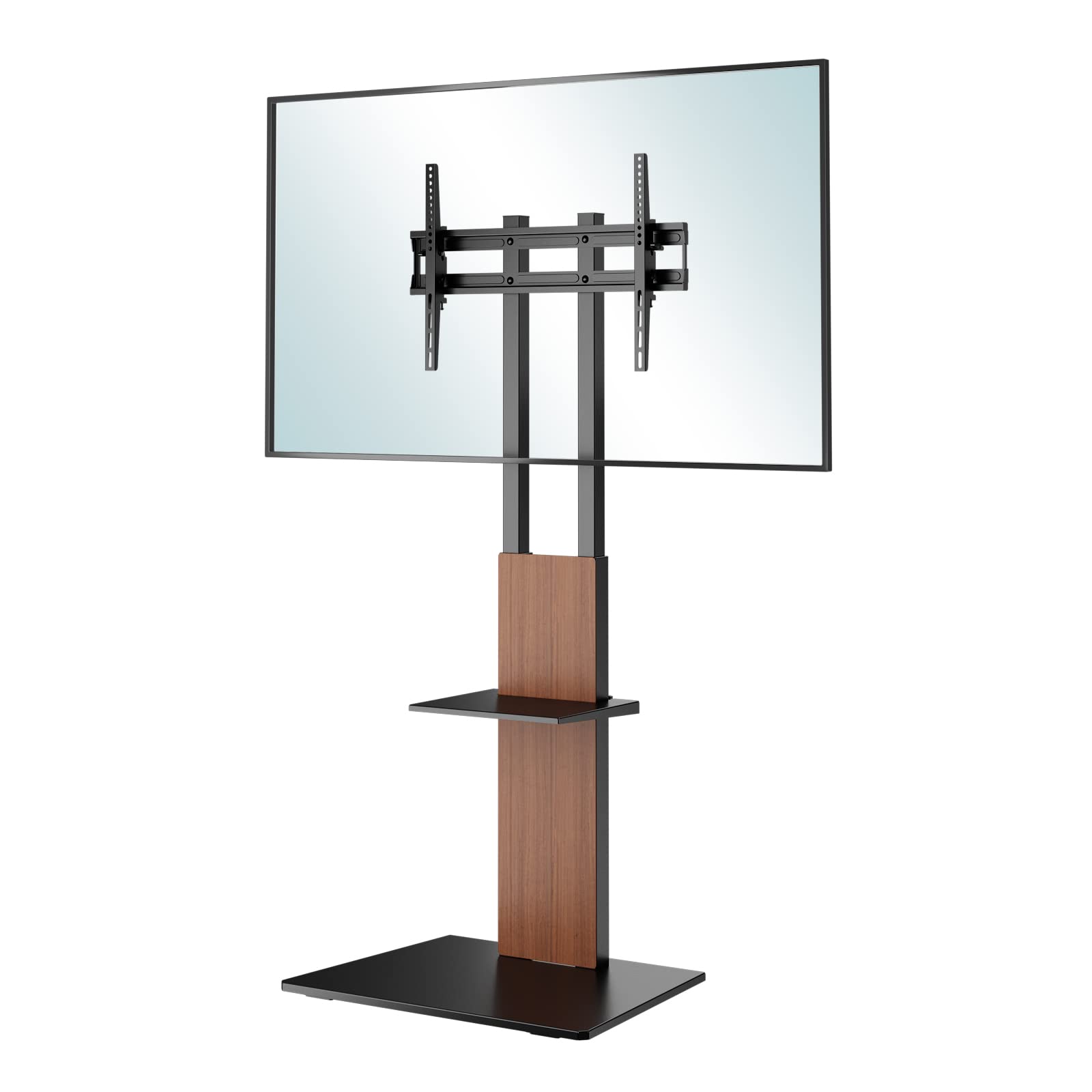 ディーエムエムドットメイク DMM.make DISPLAY/TVスタンド テレビスタンド 壁寄せ 据置スタンド 壁掛け風 43-65インチ VESA対応 棚板付き 高さ/角度調整 43197 18,648円