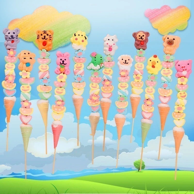 60/140Pcs 干支漫画バラエティミックスアンド串 35g 砂糖漬け鷹と紐キャンディロリポップソフトキャンディバルクメール 誕生日プレゼント 6,485円