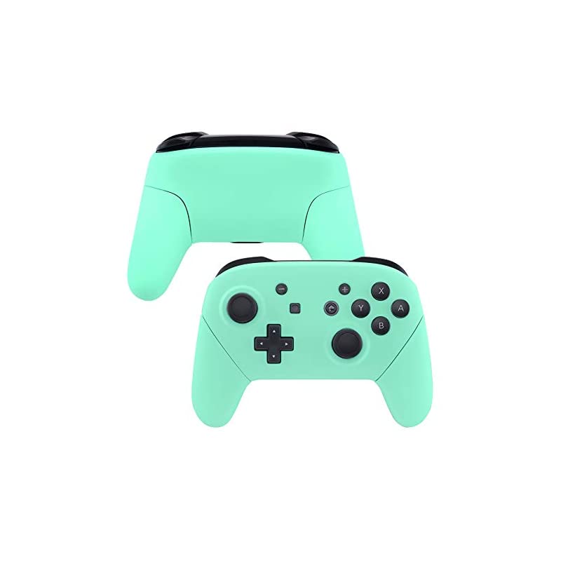 Switch Proコントローラー用フェースプレートバックプレートハンドル【ミントグリーン】