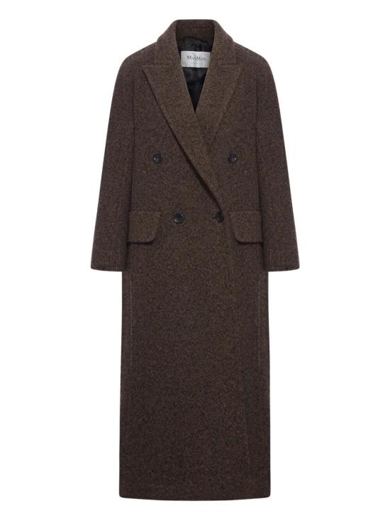 MAX MARA Women Coats 2521016443600 003 BLACK DARK CACHA
