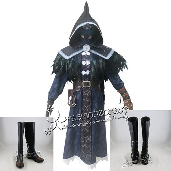 IdentityV 第五人格 風 占い師 夜行フクロウ コスプレ 衣装 靴 cosplay 仮装 変装 アニメ ゲーム コスチューム パーティーグッズ
