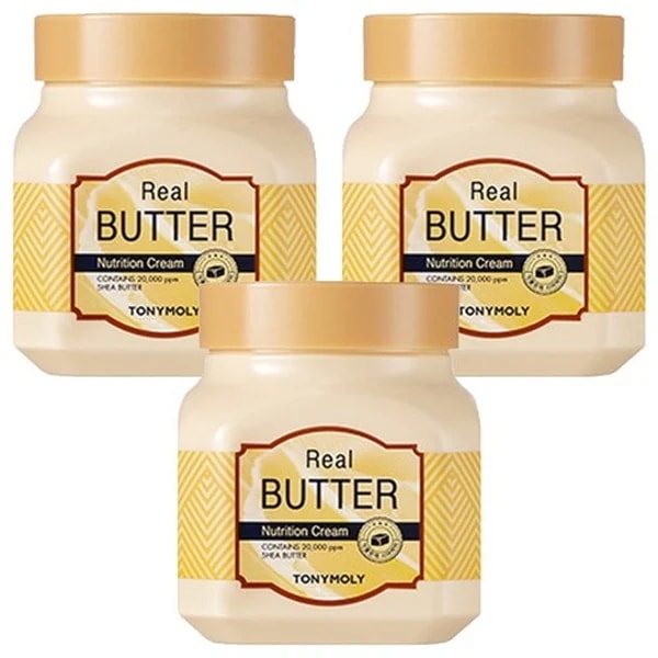 TONYMOLY リアルバター栄養クリーム, 320ml, 3個